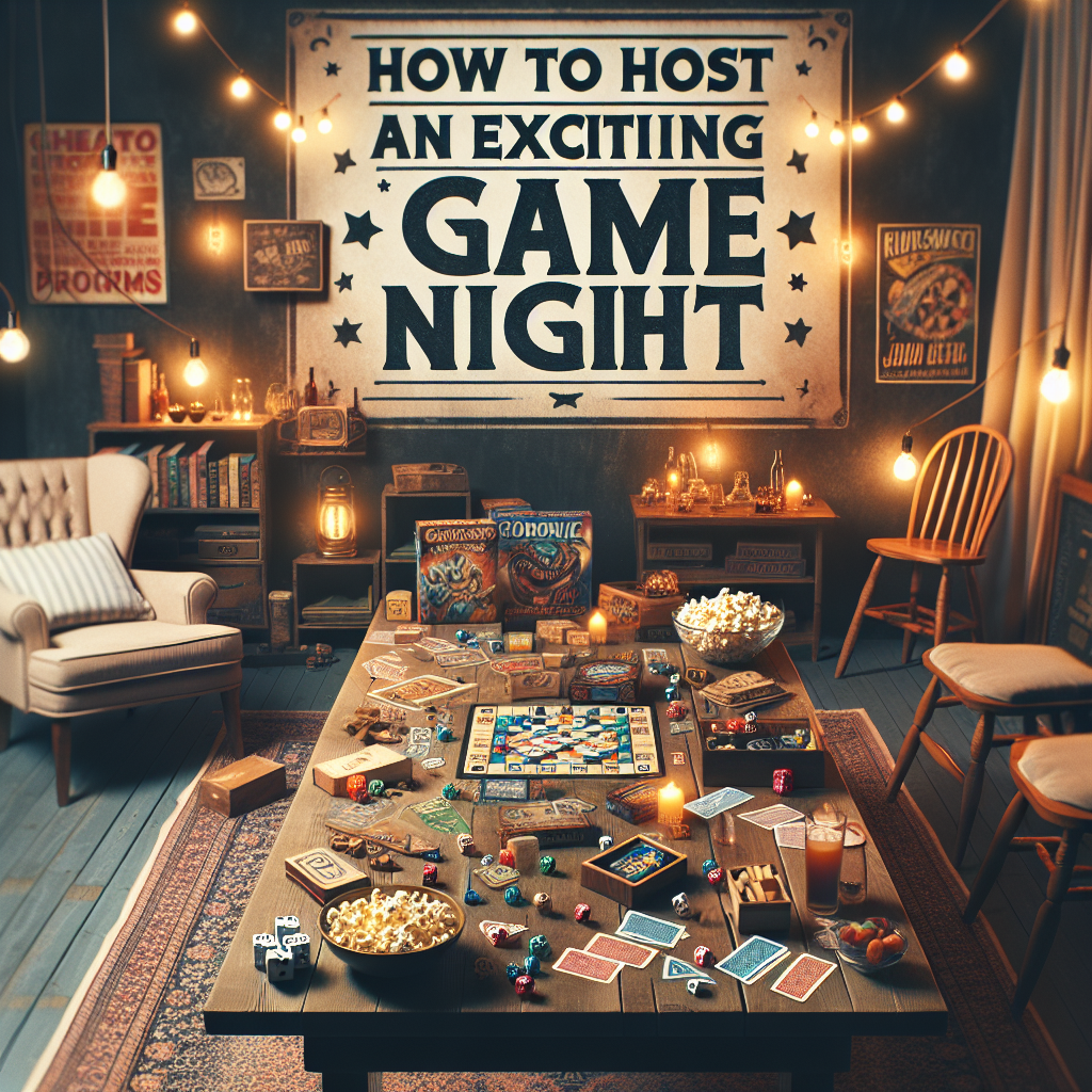 How to Host an Exciting 88nn Game Night